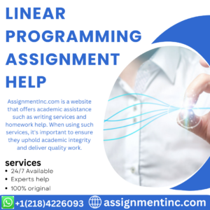 Linear Programming Assignment Help