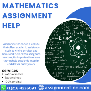 Mathematics Assignment Help