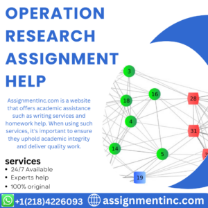 Operation Research Assignment Help