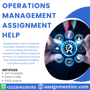 Operations Management Assignment Help