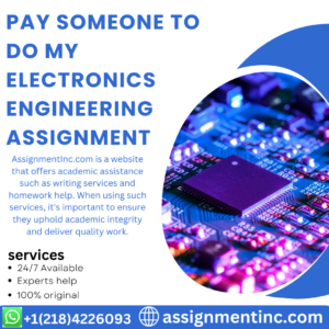 Pay Someone To Do My Electronics Engineering Assignment