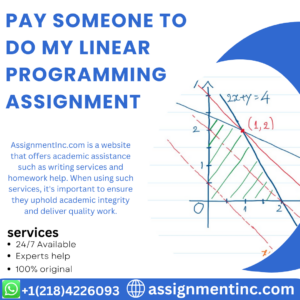 Pay Someone To Do My Linear Programming Assignment