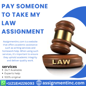 Pay Someone To Take My Law Assignment